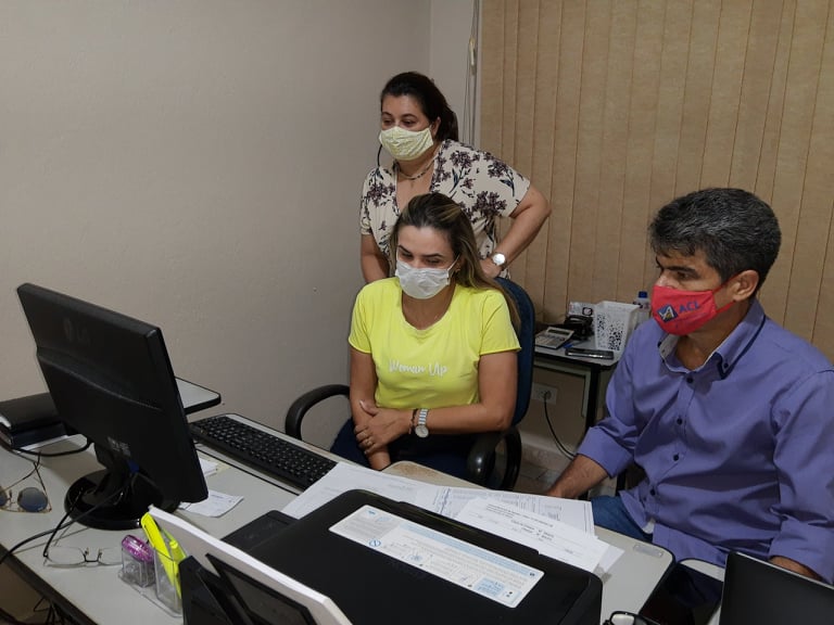 Jordânia Siqueira-Presidente da Câmara de Itapetim, participou de seminário virtual do TCE-PE